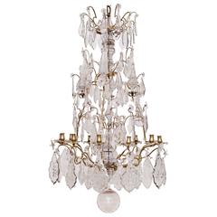 French 18th Century Rococo Chandelier