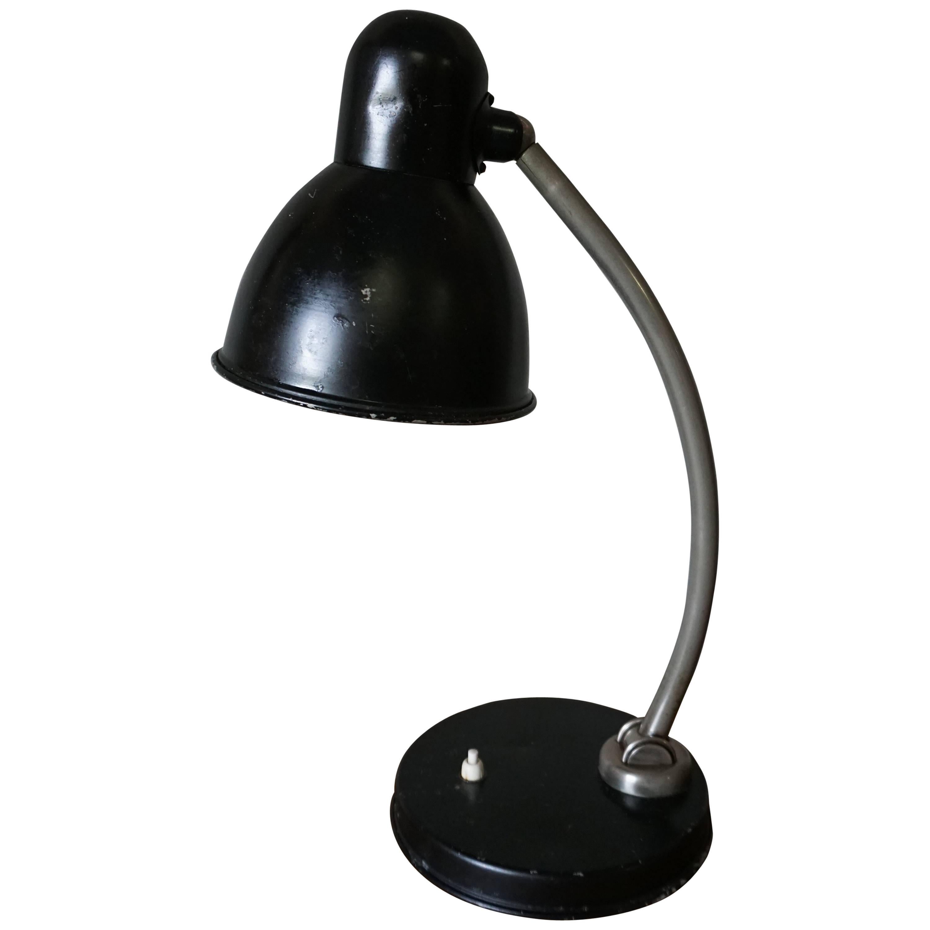 German Desk Lamp, 1930s, Bauhaus