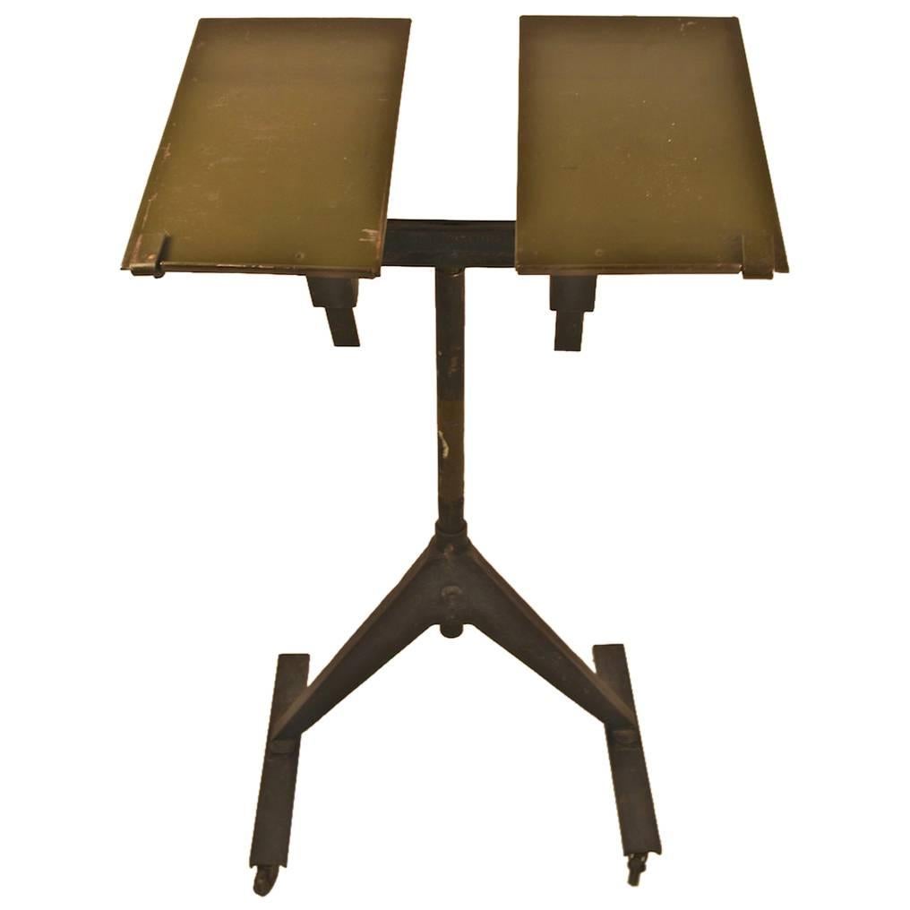 Industrial Lectern, Book Stand, Maitre D Stand