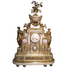 Louis XVI Style Clock                                              