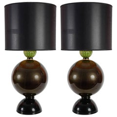 Murano Glass Ball Lamps
