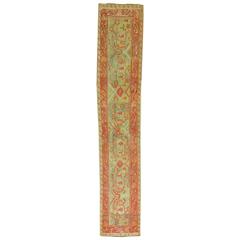 Narrow Antique Oushak Runner 3