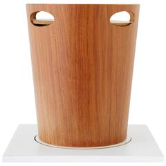 Midcentury Teak Ice Bucket by International Design Group for Servex