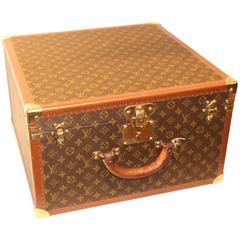 LOUIS VUITTON Monogram Boite Chapo 30 Hat Box M23626 LV Auth gt2498 Cloth  ref.579768 - Joli Closet