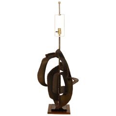 Harry Balmer for Laurel Brutalist Lamp