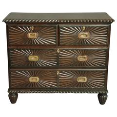 19th Century Anglo Indian Padouk Chest of Drawers
