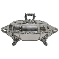 Rococo Style Four Piece Serving Dish, French