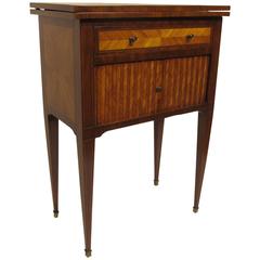 Antique Gentleman
s Bedside Cabinet Table