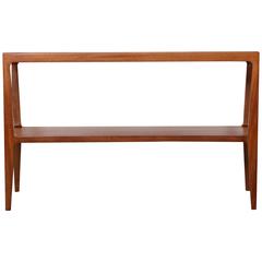 Curved Front Console by Edward Wormley for Dunbar