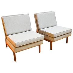 Pair of Midcentury Jack Cartwright Lounge Chairs