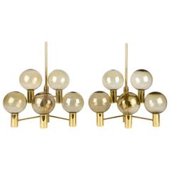 Hans-Agne Jakobsson, Pair of Wall Fixtures, Markaryd, Sweden 1960s-1970s 9