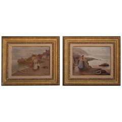 Pair of 19th Century Oil Paintings