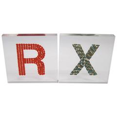 Ray Geary's "RX" Contemporary Sculpture in Resin, 2015