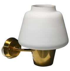 Scandinavian Brass Sconce, ASEA Sweden