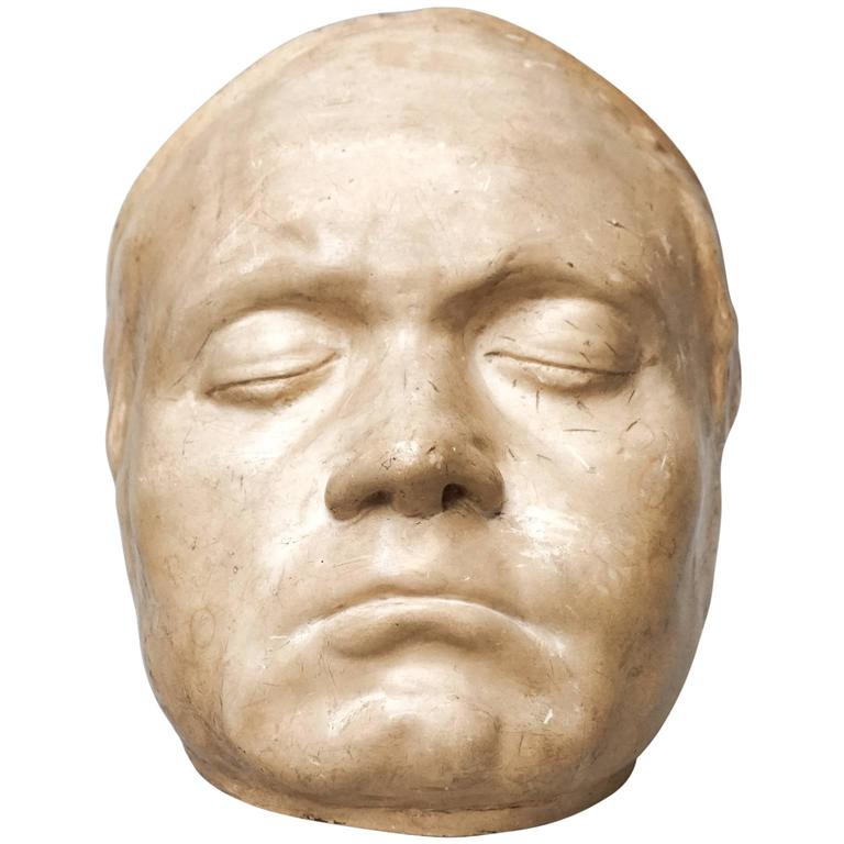 19th Century Beethoven Life Mask by Franz Klein at 1stDibs | franz klein  beethoven, beethoven face mask, franz kline bust of beethoven