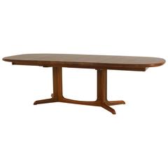 Magnificent Mid-Century Modern Dining Table by Glostrup, Denmark