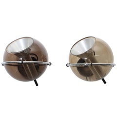 Globe Sconces by Frank Ligtelijn Edited by RAAK Amsterdam in the 1960s