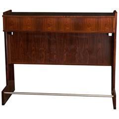 Vintage Rosewood Free Standing Home Bar by Dyrlund