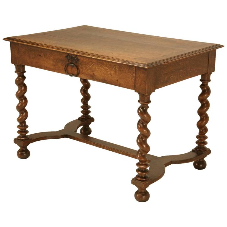 Antique French Writing Table or Desk at 1stDibs