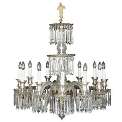 Antique Baccarat Crystal Chandelier, circa 1880