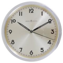 Retro Junghans Synchron Modernist Wall Clock, Germany, 1950s