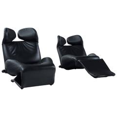 Toshiyuki Kita 'Wink' Lounge Chairs for Cassina