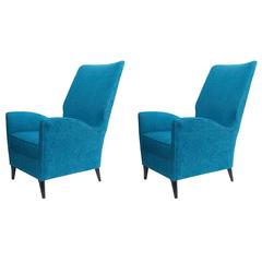 Pair of 1950s Armchairs Italien in  the style of Paolo Buffa