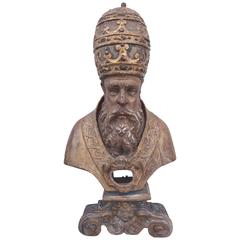 17th Century Reliquary Bust of Cardinal