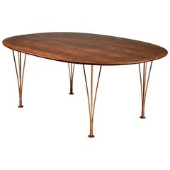 Dining Table, Designed by Bruno Mathsson and Piet Hein, Sweden, 1964 6
