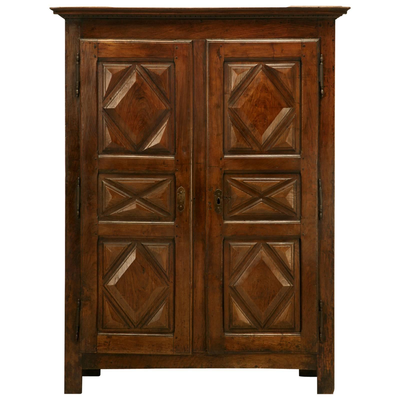 Antique French Louis XIII Style Armoire from the 1700s