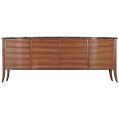 Splendid Mario Quarti 1940s Curved Credenza