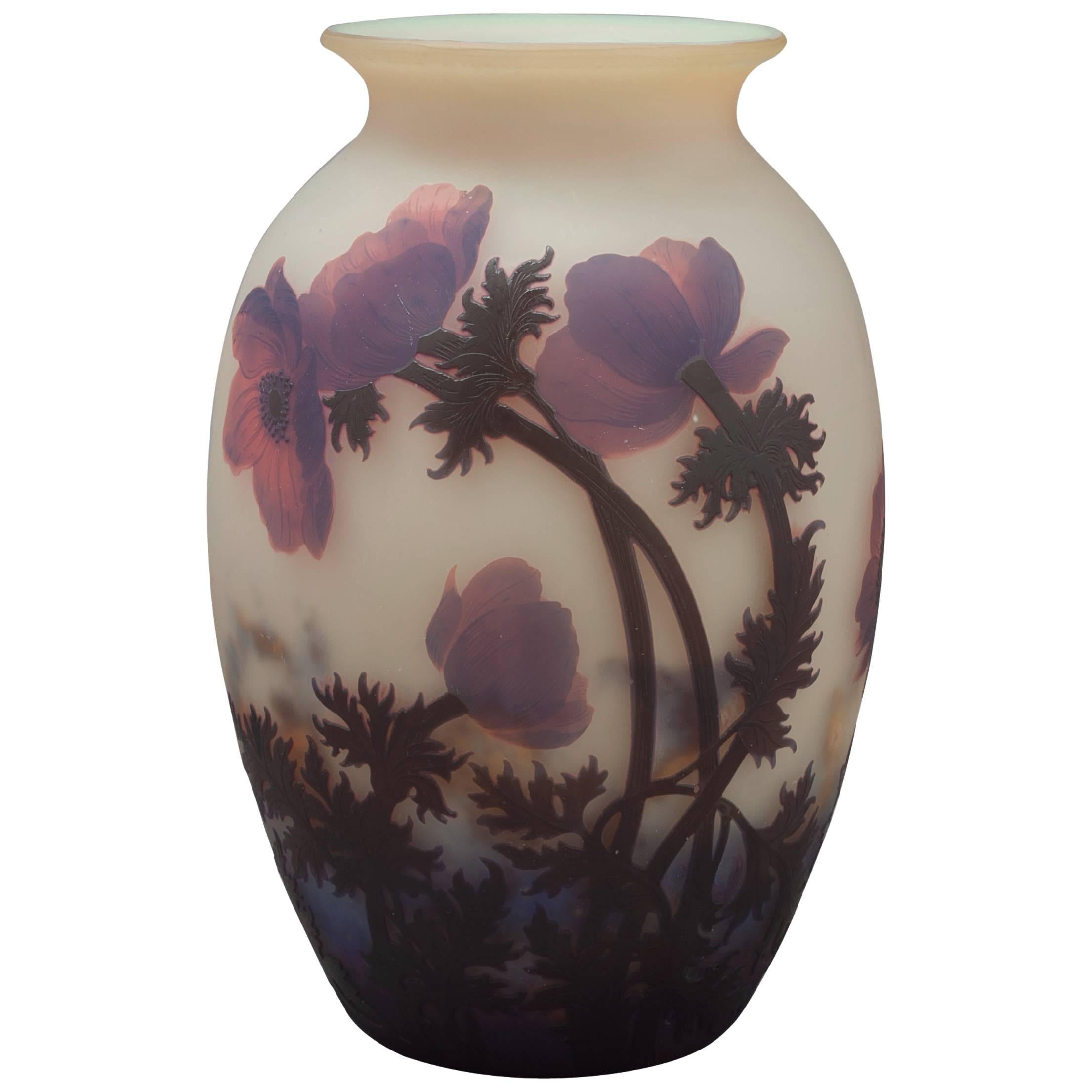 Vaso di Muller Freres, 1920 circa