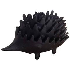 Hedgehog Sculpture by Walter Bosse for Hertha Baller 