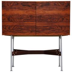 Rudolf Glatzel Fristho rosewood bar cabinet Holland 1956