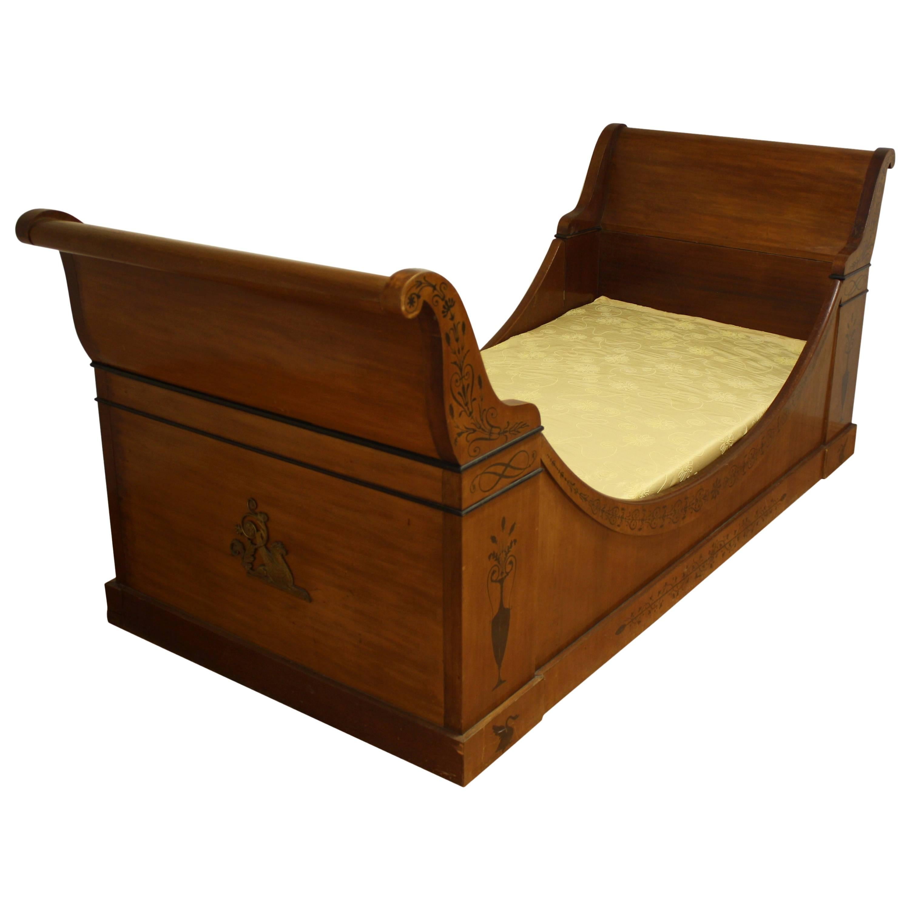 19th Century Classicism Daybed For Sale