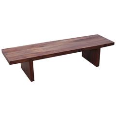 Huge French Bench or Coffee Table with Wooden Connectors 7