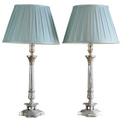 Used Pair of Table Lamps