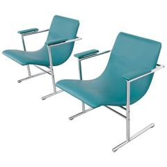 Pair of Easy Chairs Oslo by Rudi Verelst for Novalux