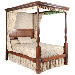 Used Four Poster Bed, circa 1800