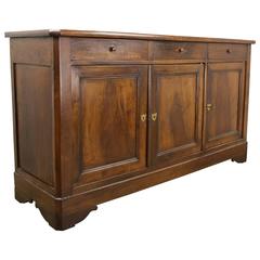 Antique French Walnut Louis Philippe Enfilade