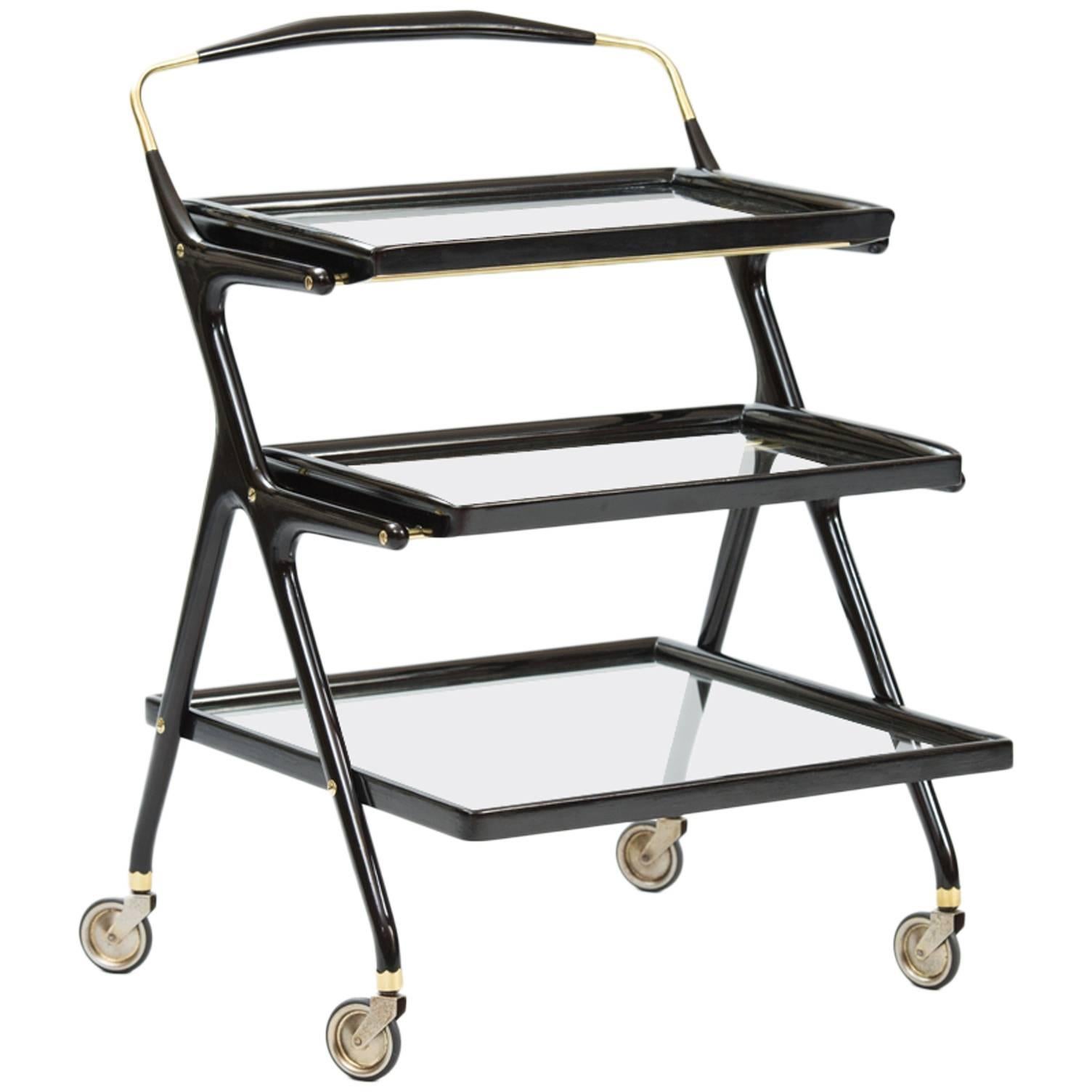 Cesare Lacca Rolling Cart for Cassina