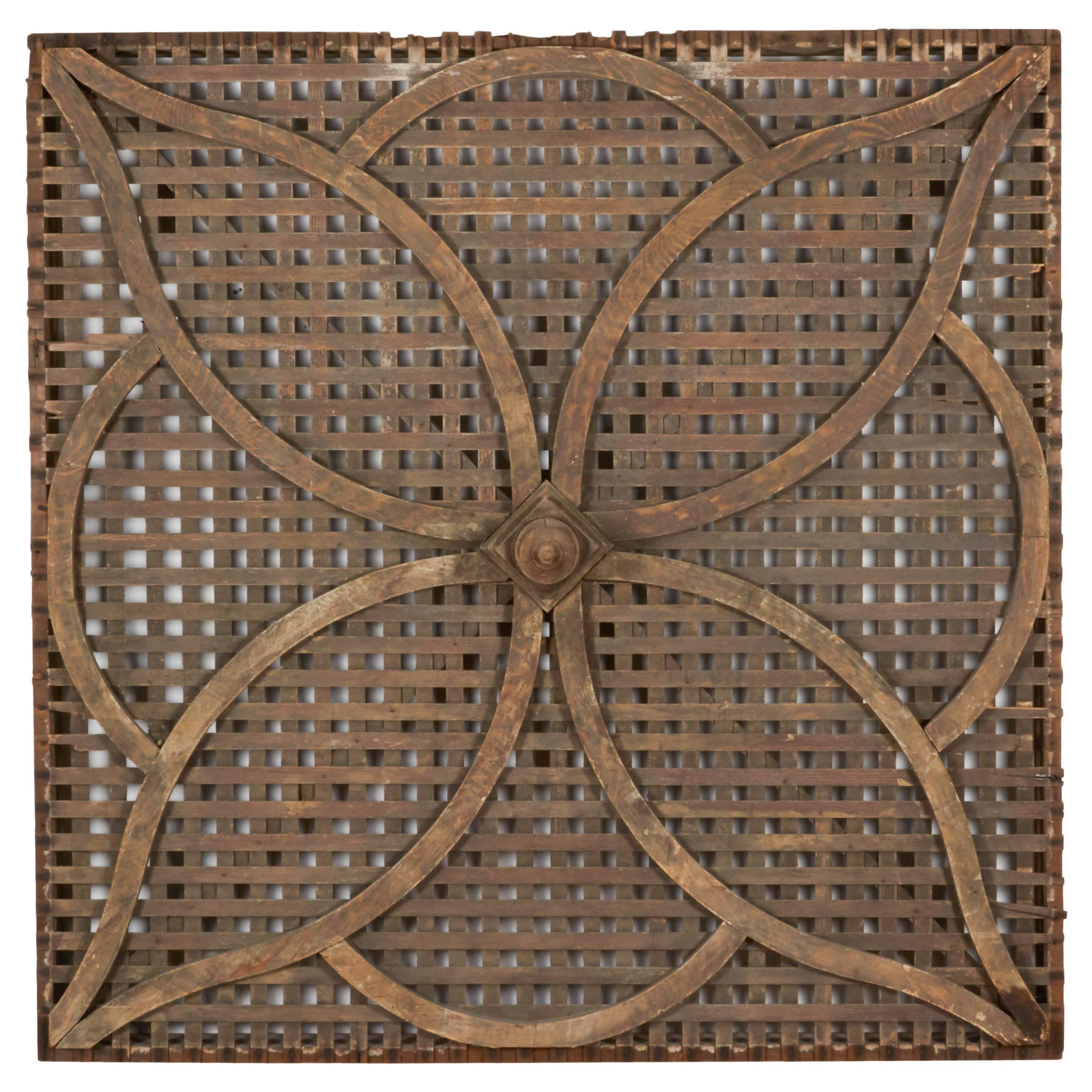 Lattice Architectural Element For Sale