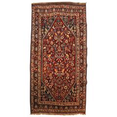 Kashkuli Scatter Rug or Carpet circa 1930 7