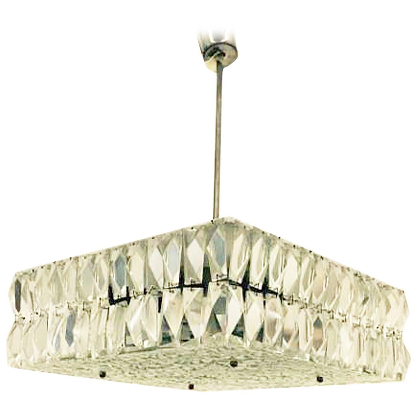 Crystal Pendant By Kalmar For Sale