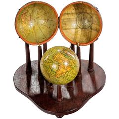 George III Pocket Globe and Case by John and William Cary