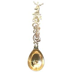 Sterling Ecclesiastical Christening Spoon