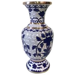 Hellenic Decor Inspired Cloisonne Vase