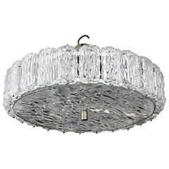 Murano Frosted Glass Chandelier 