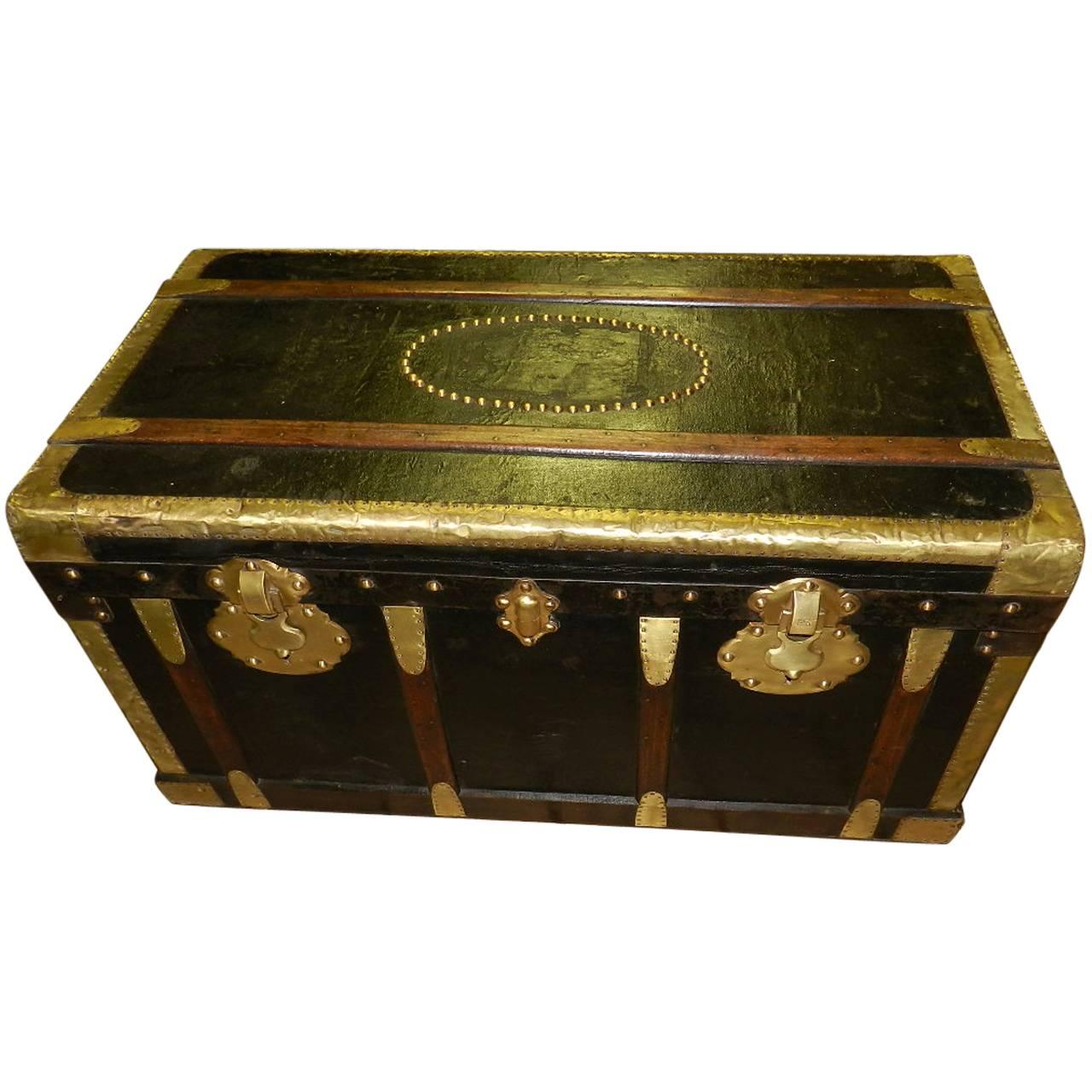 French Shipping Trunk