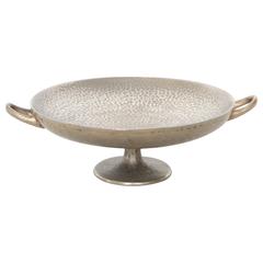 Lalounis Sterling Twin Hand-Hammered Footed Bowl (bol à deux anses)